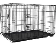 FunFit Daugiafunkcis metalinis narvas-aptvaras šunims, katėms ir kitiems gyvūnams, XXXL (80,5 x 122 x 74,5 cm)