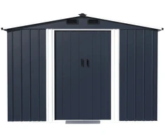 Funfit Sodo įrankių namelis skardinis 277x191x196cm su pamatu (5905771304010)