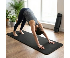 Funfit Jogos kilimėlis fitnessui stora juoda 183 x 61 x 1,5 cm (4831)