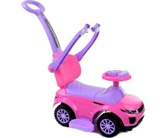 FunFit Mašinėlė - stumdukas Sport car Rose
