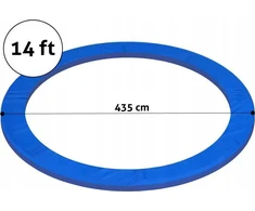 Funfit spyruoklinis užvalkalas batutui FUNFIT 435 cm (14 FT)