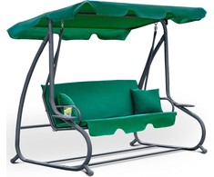 Furnide Huśtawka ogrodowa ''Relax Plus'' Zielona (181)
