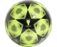 Futbolo kamuolys adidas UCL Club 24/25 Knockout Stages geltona ir-juoda JH1282 (4)
