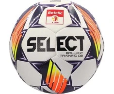 Futbolo kamuolys Select Brillant Training DB Betclic 1 Liga v24 balta ir-oranžinė-violetinė 18763 (4)