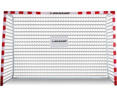 Futbolo vartai su tinkleliu 300x200x110 cm Allround Dunlop - 0666