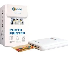 Fotospausdintuvas G&amp;G Mobilieji nuotraukų spausdintuvai G&amp;G, GG-PP023