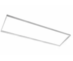 G-TECH rėmelis LED panelių paviršiniam montavimui 120x30x6,5 cm GTV (su galine plokštele) be varžtų, baltas GT-RMBK120x30-00