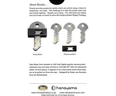 G3 Cast Huzzle Key III dėlionės metalinis raktas 6/6 lygis SIEKIAUSIAS