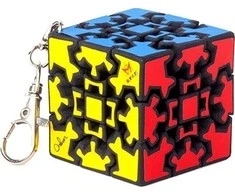 Dėlionė G3 Mini Gear Cube Puzzle Raktų pakabukas Naujausi žaislai