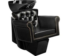 Activeshop Kirpyklos plautuvė GABBIANO PROFESSIONAL HAIRWASHER BERLIN VERSAILE TWIN Juodas