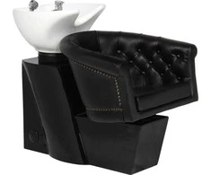Activeshop Kirpyklos plautuvė GABBIANO PROFESSIONAL HAIRWASHER LONDON GOLDEN ARCH Juodas