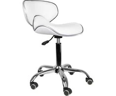 Activeshop Kosmetologinė meistro kėdutė Gabbiano Q-4599 Baltas