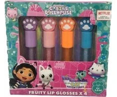KIDS Gabby`s Dollhouse lūpų blizgių rinkinys, 1 pakuotė - 4 vnt.