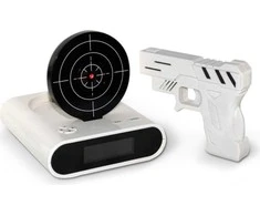 Gadget Factory Žadintuvas su taikiniu ir nuotoliniu pulteliu, vaikams nuo 3 metų
