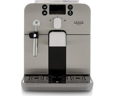 Kavos aparatas - Gaggia Brera RI9305/01 Visiškai Automatinis Juodas/Sidabrinis