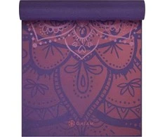 „Gaiam Premium“ Atėnų rožės jogos kilimėlis 6 mm 63958 (numatytasis - N/A)