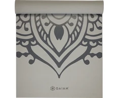 Gaiam GAIAM MATA DO JOGI SUSTAINED Pilkas SUNDIAL LAYERS 5MM 65737