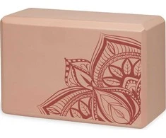 Gaiam Kostka do jogi su pianki Cantaloupe Point Gaiam 23 x 7 x 15 cm rožinė