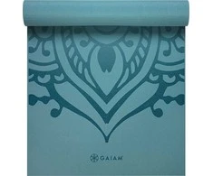Aukščiausios kokybės „Nagara“ jogos kilimėlis 6 mm GAIAM 62893
