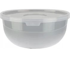 Ravi Decor Galicijos plastikinis dubuo su dangteliu, pilkas, 0,7 l, Ravi