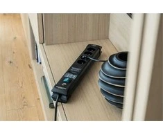 Brennenstuhl premium-line 4gn, 3m juoda 60.000a