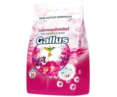 GAMA „Gallus“ skalbimo milteliai spalvotiems audiniams, 26 skalbimai, 1700 g