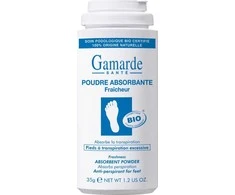 Gamarde Bio pėdų pudra nuo prakaitavimo, 35 g