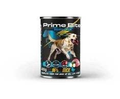 Game Dog PRIME BITE Monoprotein antiena with zucchini – drėgnas ėdalas šunims – 400g