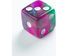 Gamegenic Gamegenic: Galaxy Series – D6 kauliukų rinkinys (12 mm) – Aurora