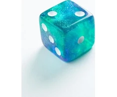 Gamegenic Gamegenic: Galaxy Series – D6 kauliukų rinkinys (16 mm) – Neptūnas