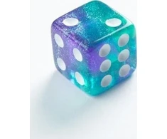 Gamegenic Gamegenic: Galaxy Series – D6 kauliukų rinkinys (12 mm) – Neptūnas