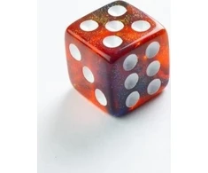 Gamegenic Gamegenic: Galaxy Series – D6 kauliukų rinkinys (12 mm) – Marsas
