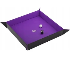 Gamegenic Gamegenic: Magnetinis kauliukų dėklas – kvadratas – juoda/violetinė