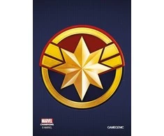 Dėlionė Gamegenic Gamegenic: MARVEL Art Seeves (66 mm x 91 mm) Kapitonas Marvel 50 + 1 vnt.
