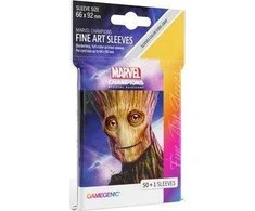Pelė Gamegenic Gamegenic: Marvel Champions Fine Art Sleeves (66 mm x 92 mm) Groot 50+1 vnt.