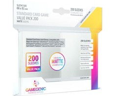 Gamegenic Gamegenic: Matte Value plovimo pakuotė (66x91 mm) 200 vienetų