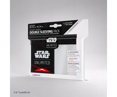 Gamegenic Gamegenic: Star Wars Unlimited – Dvigubas rankovių paketas – Space Mėlyna