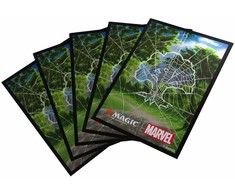 Gamegenic Gamegenic: Magic the Gathering - Marvel's Spider-Man - Premium Art Sleeves - Plains