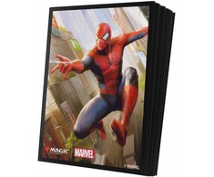 Gamegenic : Magic the Gathering - Marvel's Spider-Man - Premium Art Sleeves - Forest