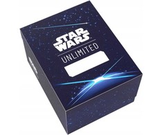 Gamegenic : „Star Wars Unlimited“ kortų žaidimo „Twin Suns“ minkšta dėžutė – mėlynas kortų viršelis