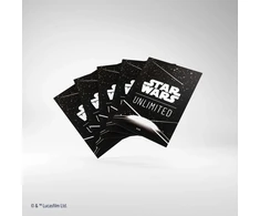 Gamegenic : Star Wars Unlimited kortų žaidimas – aukščiausios kokybės meno dėklai – kortų nugarėlė balta