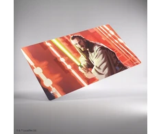 „Gamegenic: Star Wars Unlimited“ kortų žaidimas – žaidimo kilimėlis – Qui-Gon Jinn