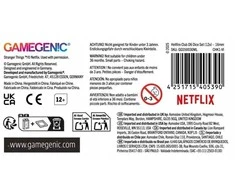 Gamegenic „Stranger Things“ – D6 kauliukų rinkinys – „Hellfire Club“ (12 vnt.)
