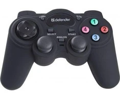 „Defender GAME RACER“ laidinis žaidimų pultelis, turbo režimas, vibracijos efektas, USB / PS2 / PS3