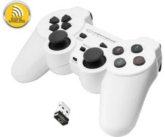 Bevielis ŽAIDIMŲ PULTAS SU VIBRACIJOMIS ESPERANZA EGG108W GLADIATOR  PC / PS3 