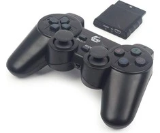 GEMBIRD JPD-WDV-01 Gembird Wireless dvigubos vibracijos žaidimų pultelis, PS2/PS3/PC JPD-WDV-01