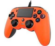 NACON PS4OFCPADORANGE žaidimų valdiklis Žaidimų pultelis PlayStation 4 Analoginis / skaitmeninis Oranžinė