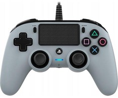 NACON PS4OFCPADGREY žaidimų valdiklis Žaidimų pultelis PlayStation 4 Analoginis / skaitmeninis Pilka