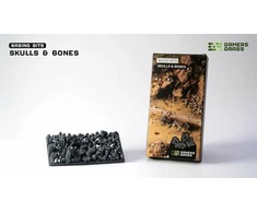 Gamers Grass „Basing Bits“ – kaukolės ir kaulai