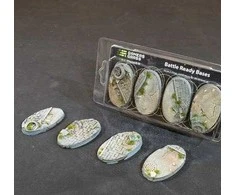 Gamers Grass Gamers Grass: Ovaliniai pagrindai – miesto karas 60 mm (4 vnt.)